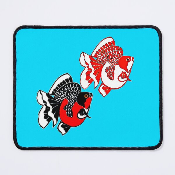 Item preview, Ryukin Goldfish Red White and Red Black logo designed and sold by Nosnah.