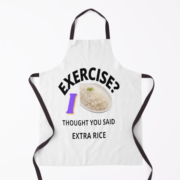 Item preview, Exercise I Thought You Said Extra Rice designed and sold by Hammy97.