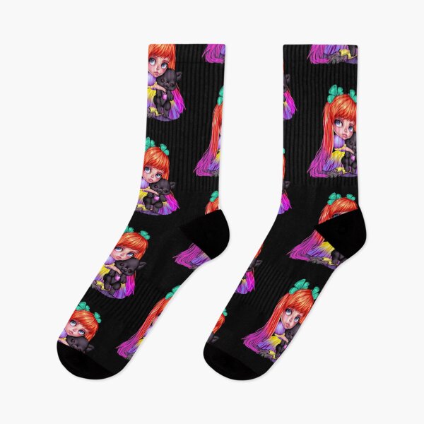 Item preview, Cute anime girl with kitten designed and sold by BRtisticDesigns.