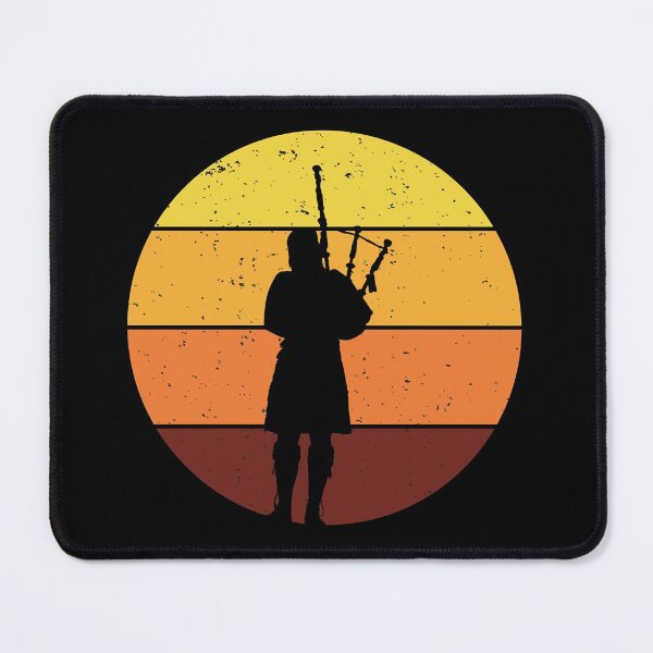 Item preview, Vintage Retro Bagpipe Scotland Music Player Funny Scottish Gift designed and sold by TastefulTees.