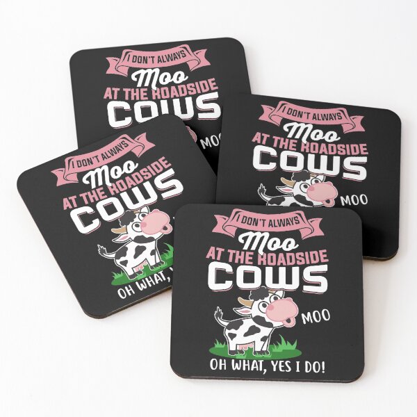 Item preview, I Dont Always At The Roadside Cows designed and sold by BeanxMax.