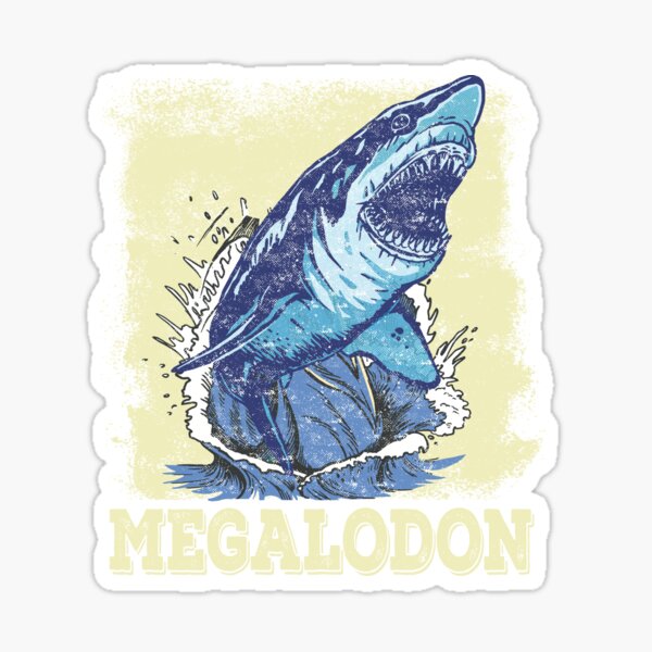 Item preview, Megalodon Hunter - Megalodon Shark designed and sold by TINASTORESHOPE.