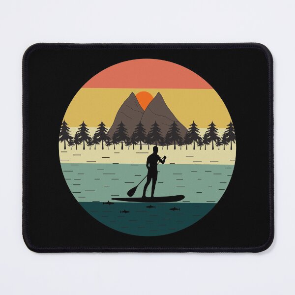 Item preview, Vintage Retro Paddleboarding Paddleboard Paddle Water sports Funny Gift designed and sold by TastefulTees.
