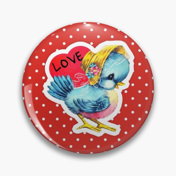 Item preview, Cute Valentine card, vintage card designed and sold by Spooky Witch Dream.