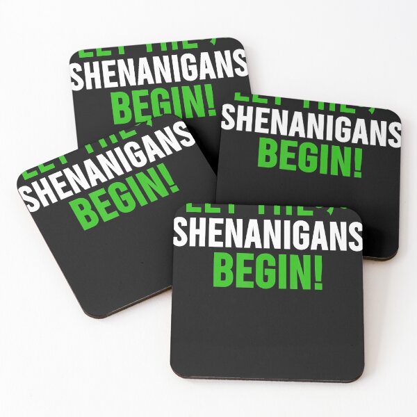 Item preview, Let The Shenanigans Begin st patrick's day designed and sold by AaronWeedo.