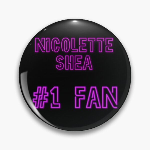 Item preview, Nicolette Shea #1 fan designed and sold by 2Girls1Shirt.