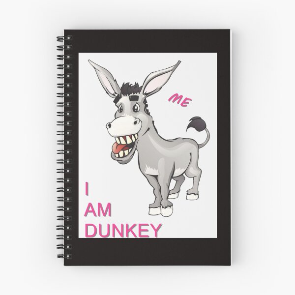 Item preview, i am dunkey   designed and sold by FunnyFarmTees.