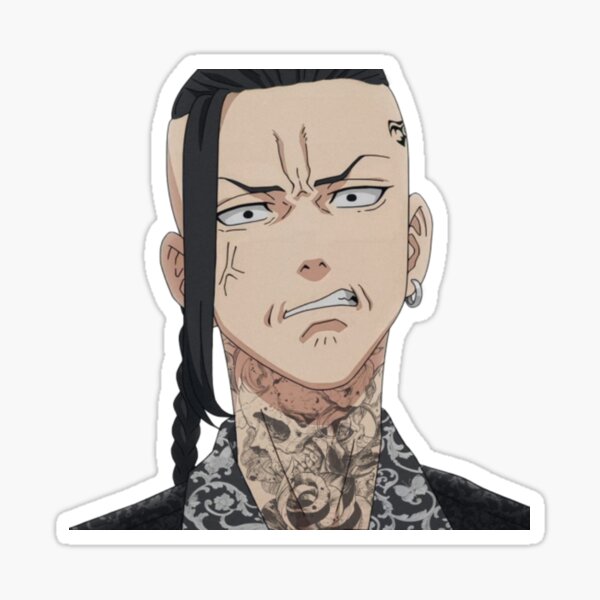 Draken edgy edit Tokyo Revengers Sticker