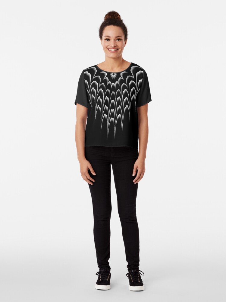 Alternate view of Queen of Tribal 2 Chiffon Top