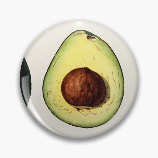 Item preview, Ripe green avocado vintage illustration designed and sold by lilach-e.