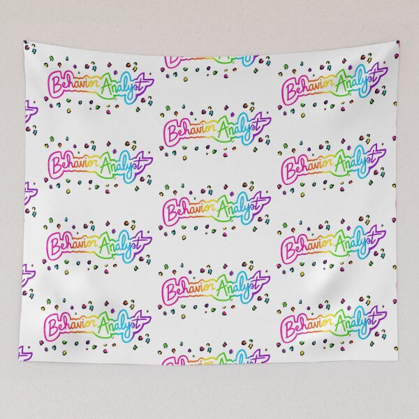 Item preview, Rainbow cheetah behavior analyst designed and sold by bcbayay designs.