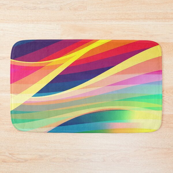Item preview, colorful illusion waves designed and sold by Premium-Cart.