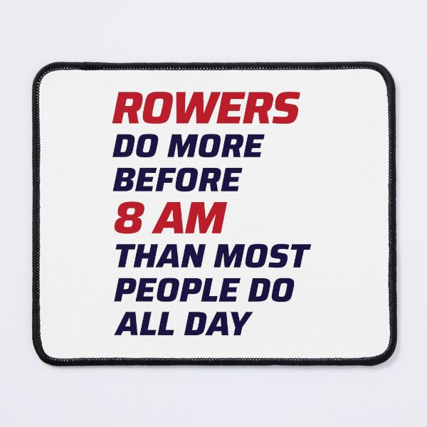 Item preview, Crew Rowing Row Team Boat Oar Rower Funny Saying Gift designed and sold by TastefulTees.