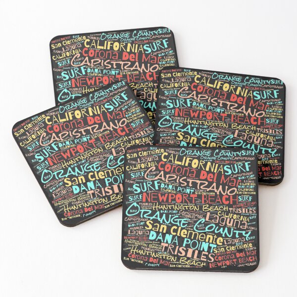 Item preview, Orange County Surf Spots designed and sold by concettaellis.