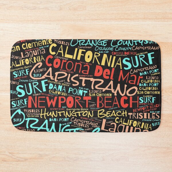Item preview, Orange County Surf Spots designed and sold by concettaellis.