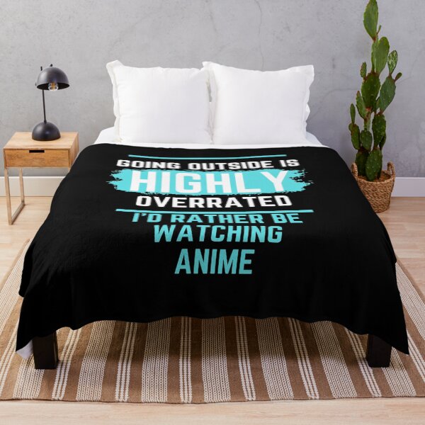 Artikelvorschau, NACH AUSSEN ZU GEHEN IST VOLLSTÄNDIG ÜBERBEWERTET, ALS EHER ANIME ZU SCHAUEN entworfen und verkauft von Wheeler-Styl3.