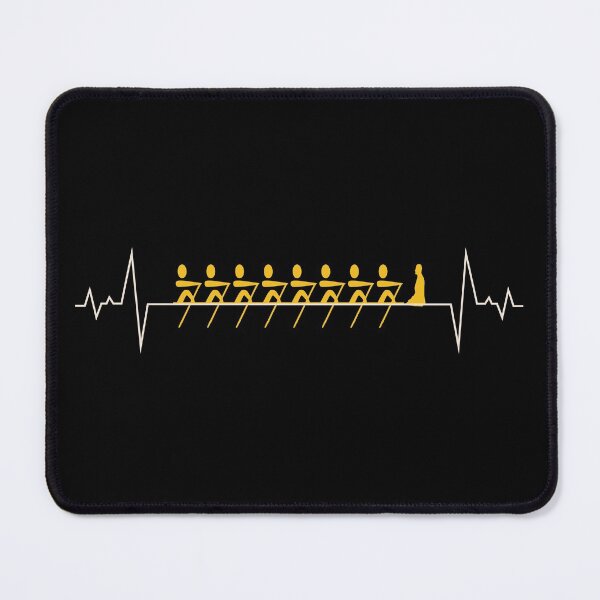 Item preview, Crew Rowing Row Team Boat Oar Rower Heartbeat Gift designed and sold by TastefulTees.