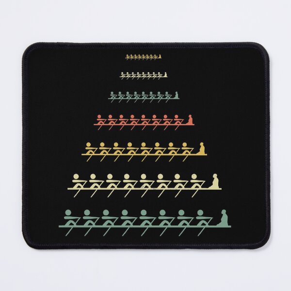 Item preview, Vintage Retro Crew Rowing Row Team Boat Oar Rower Coaxed Eight Gift designed and sold by TastefulTees.