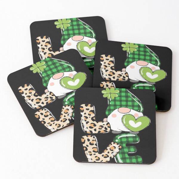 Item preview, LOVE Teacher Life Gnome Leopard St Patricks Day designed and sold by AaronWeedo.
