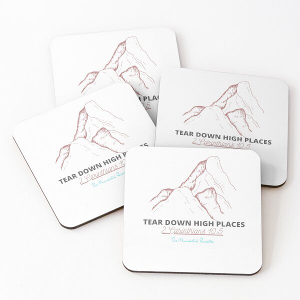 Item preview, Tear Down High Places 2 Corinthians 10:5 Design Gift Idea designed and sold by TheReporter1.