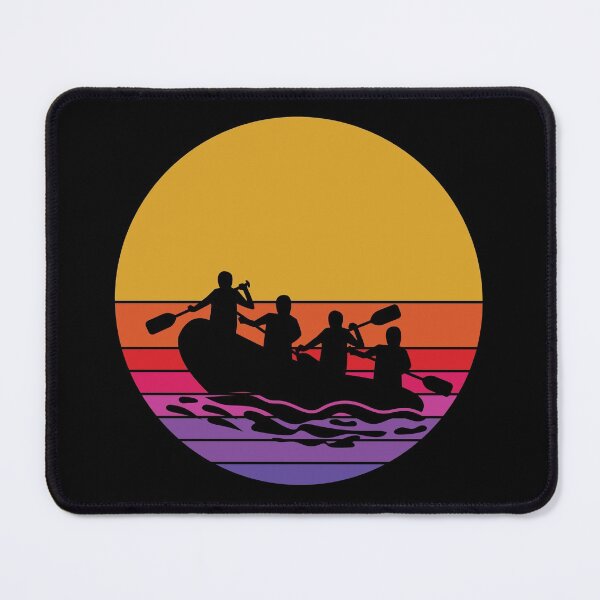 Item preview, Vintage Retro Rafting Raft Rafter River Paddle Gift designed and sold by TastefulTees.