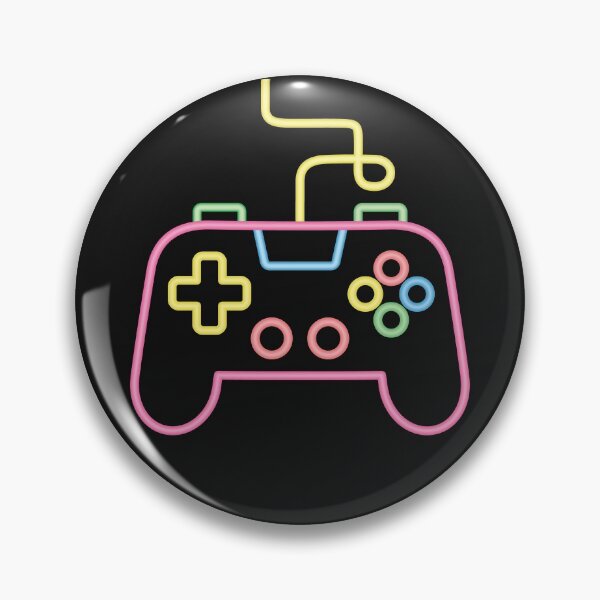 Item preview, Faux Neon Game Console Controller Gamer designed and sold by rustydoodle.