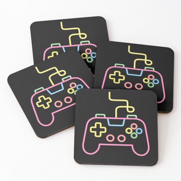 Item preview, Faux Neon Game Console Controller Gamer designed and sold by rustydoodle.