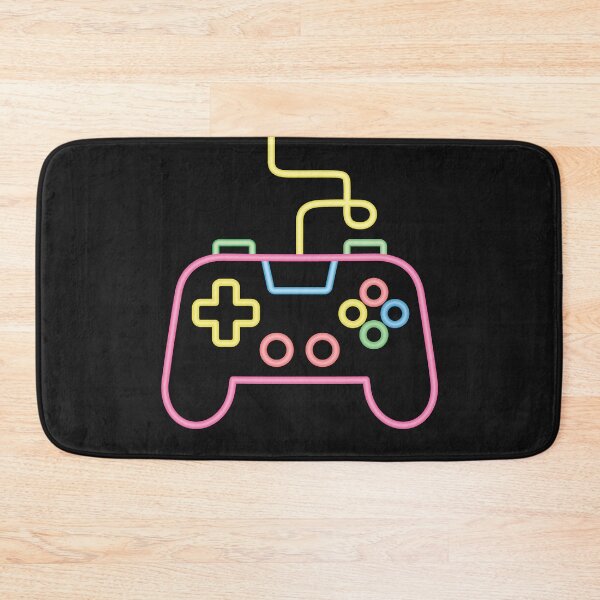 Item preview, Faux Neon Game Console Controller Gamer designed and sold by rustydoodle.