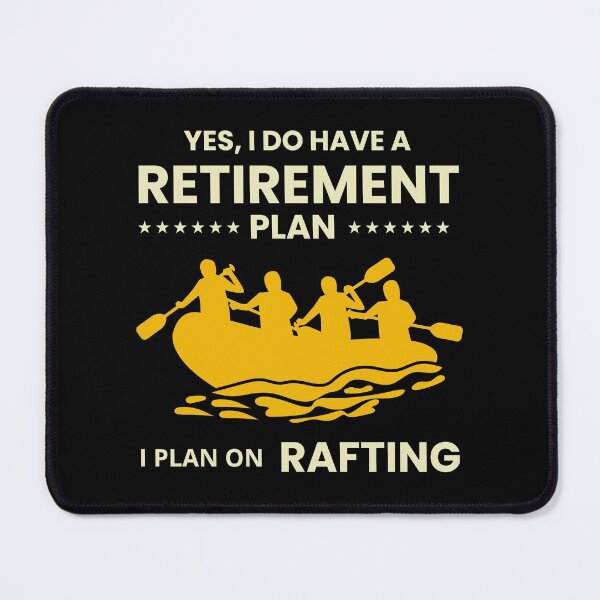 Item preview, Rafting Team Raft White Water Rafter Paddle Retirement Gift designed and sold by TastefulTees.