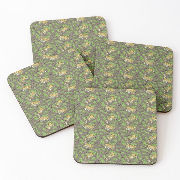 Item preview, LEOPARDS IN A FOREST designed and sold by binicards.