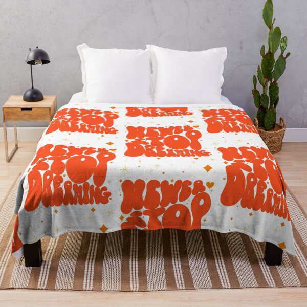 Item preview,  Never Stope Dreaming Art quote  designed and sold by InnaMGraphic.