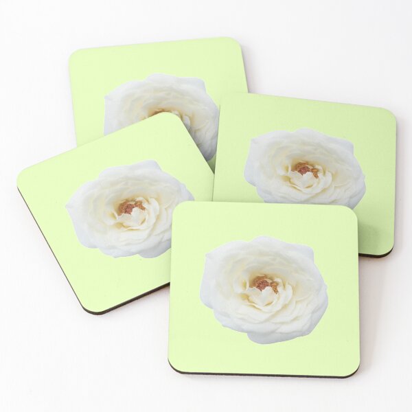 Item preview, Romantic white Teal Watercolor Chic Floral Pattern designed and sold by Lovely-shop116.