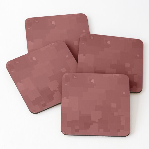 Item preview, Marsala Square Pixel Color Accent designed and sold by SaraValor.