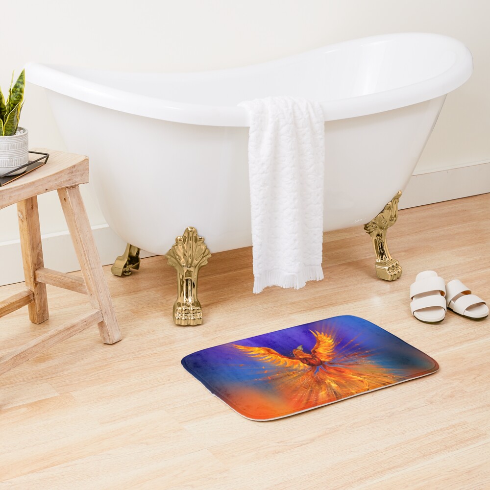 Item preview, Bath Mat designed and sold by k9printart.