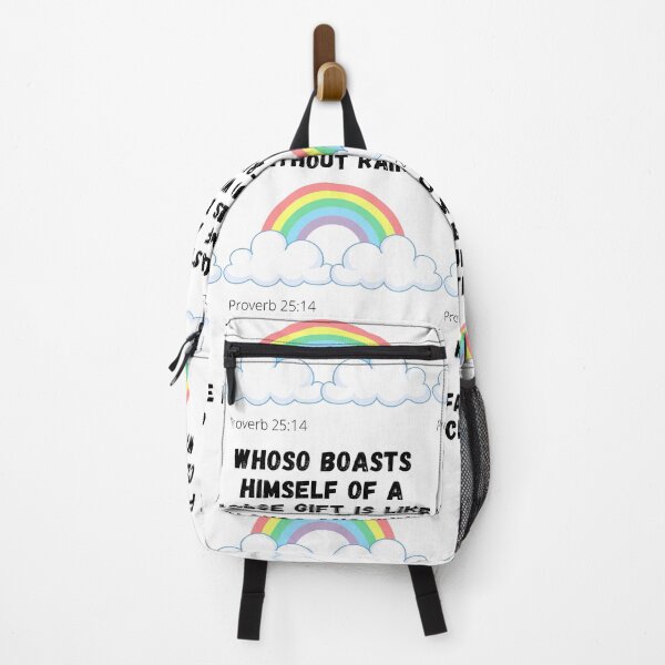Item preview, Scriptures: Proverb 25:14:Whoso boasts himself of a false gift is like clouds and wind without rain. designed and sold by Hinny8.