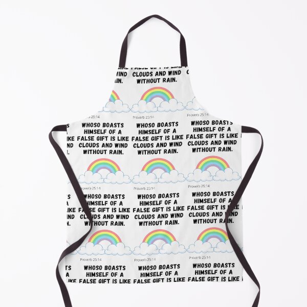 Item preview, Scriptures: Proverb 25:14:Whoso boasts himself of a false gift is like clouds and wind without rain. designed and sold by Hinny8.