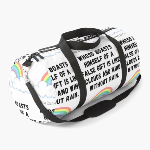 Item preview, Scriptures: Proverb 25:14:Whoso boasts himself of a false gift is like clouds and wind without rain. designed and sold by Hinny8.