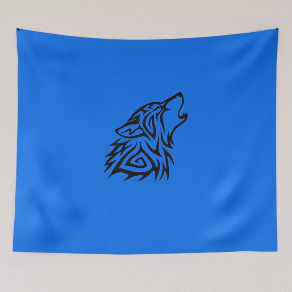 Item preview, Tribal Wolf Howl Sticker designed and sold by DanielMarner.
