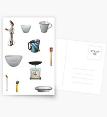 Love to Bake! - white background Postcards