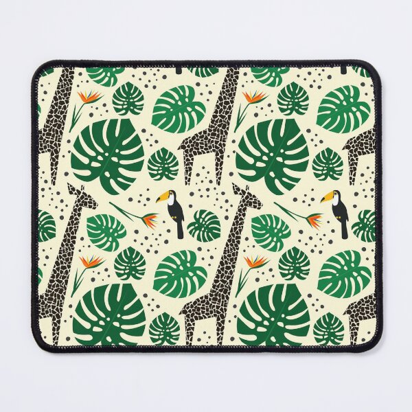 Item preview, Giraffe Toucan Tropical Forest designed and sold by AletacStore.