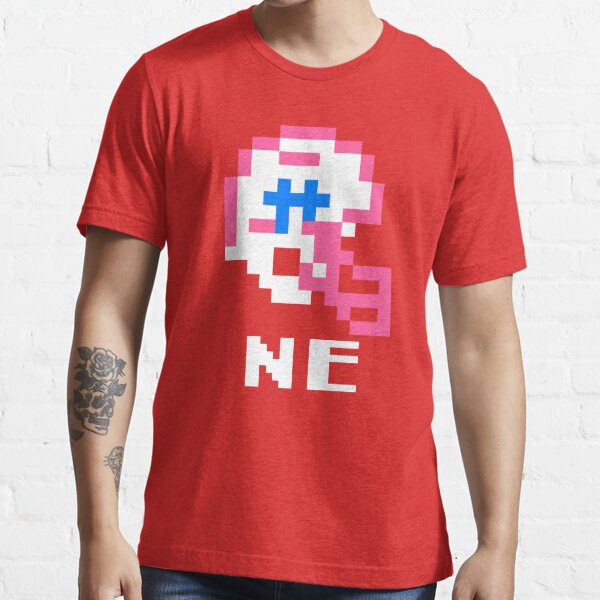 Tecmo Bowl, Tecmo Super Bowl, Tecmo Bowl Shirt, Tecmo Bowl T-shirt, Tecmo  Bowl Helmet, NE Helmet, NE' Essential T-Shirt for Sale by TecmoBowl T-Shirts