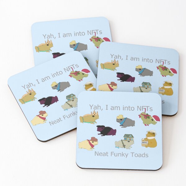 Item preview, Yah, I am into NFTs Neat Funky Toads designed and sold by RancherToads.