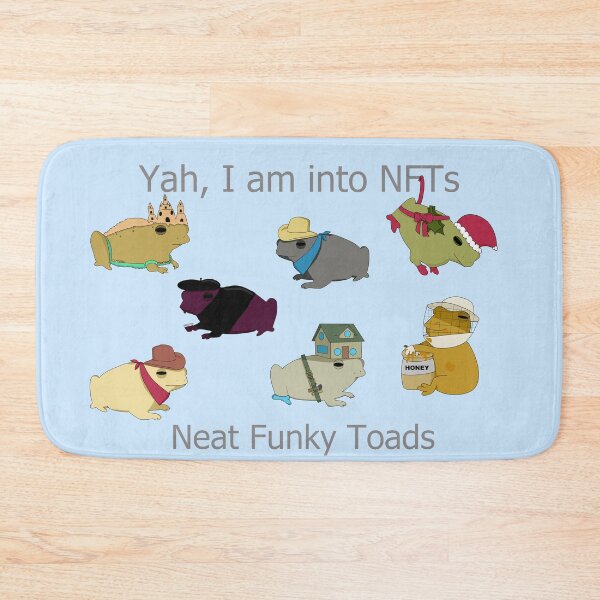 Item preview, Yah, I am into NFTs Neat Funky Toads designed and sold by RancherToads.
