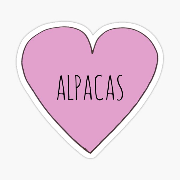 ALPACA LOVE Sticker