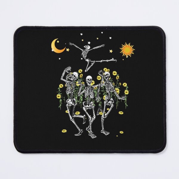 Item preview, Funny Skull Dance Under Moonlight Sun Flower designed and sold by Barrieuboutique.