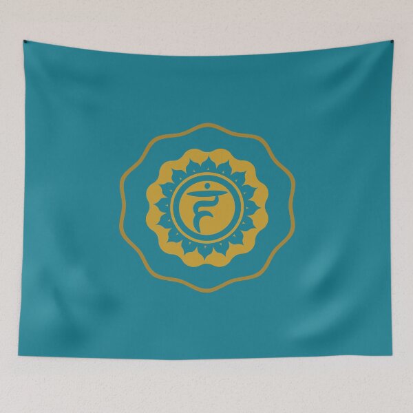 Item preview, VISHUDDHA THROAT CHAKRA MEDALLION, 5TH CHAKRA designed and sold by Mercurial Merkaba.