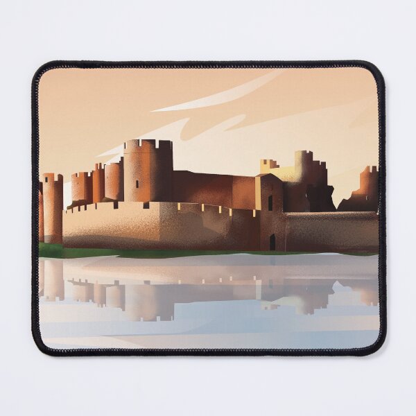Item preview, Wales Castle travel poster United Kingdom designed and sold by Arctic frame studio.