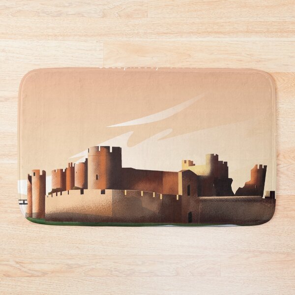 Item preview, Wales Castle travel poster United Kingdom designed and sold by Arctic frame studio.