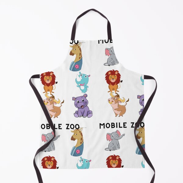 Item preview, Mobile Vintage Zoo for the Big Six - Lion,Giraffe, Bufallo,Hippo, Rhino,Elephant designed and sold by Hinny8.