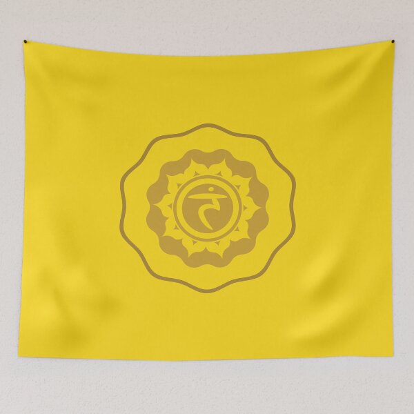 Item preview, MANIPURA SOLAR PLEXUS CHAKRA MEDALLION, 3RD CHAKRA designed and sold by Mercurial Merkaba.